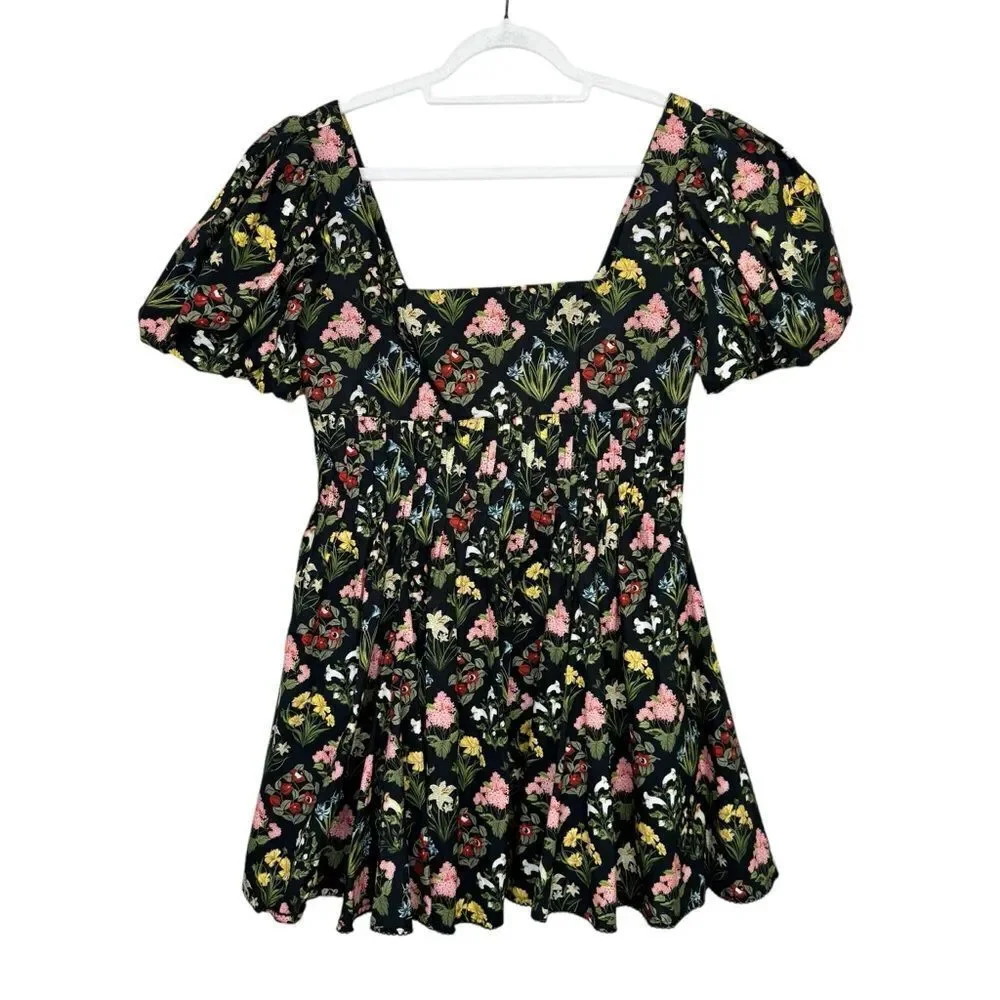 NEW Agua by Agua Bendita Caramelo Magdalena Noche Mini Dress Large - Picture 5 of 13